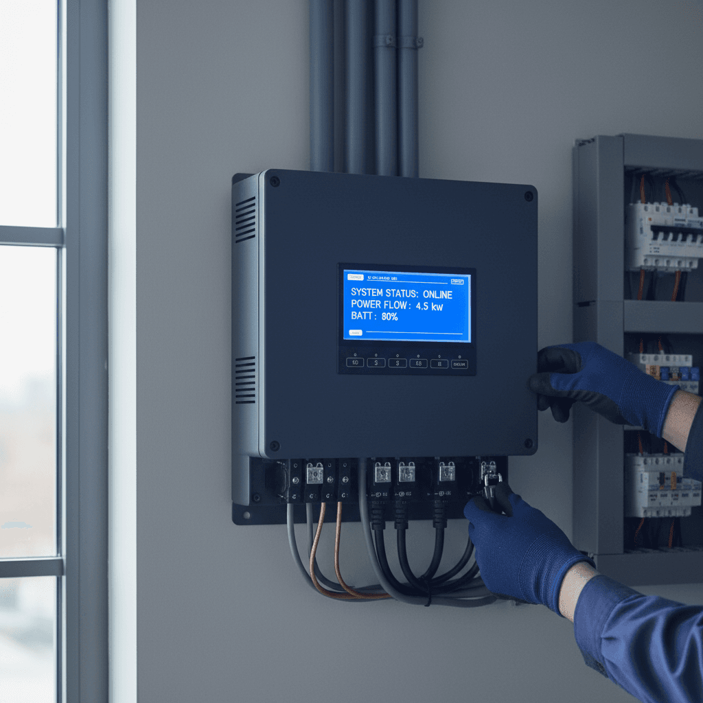 Inverter system installation and setup