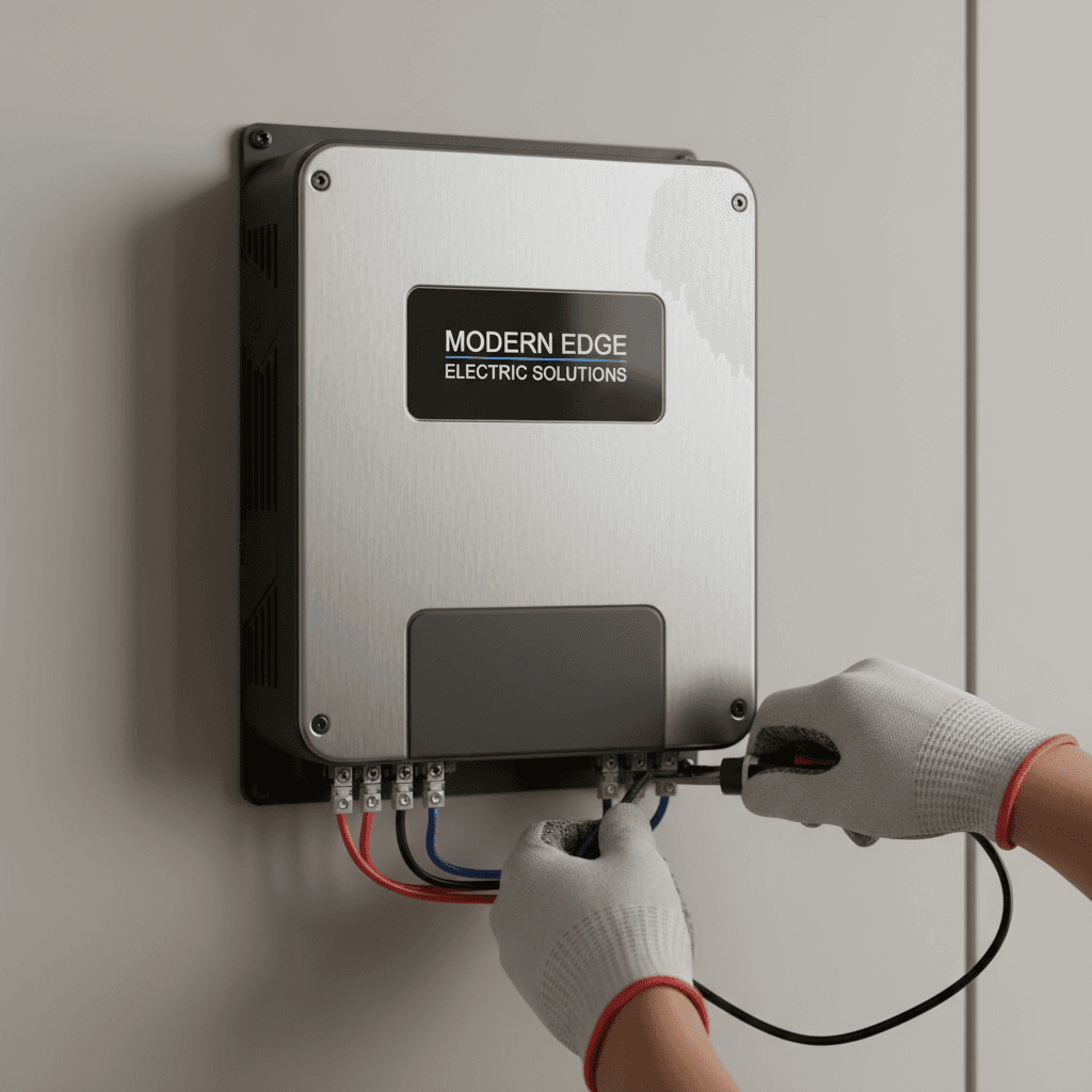 Inverter system installation work