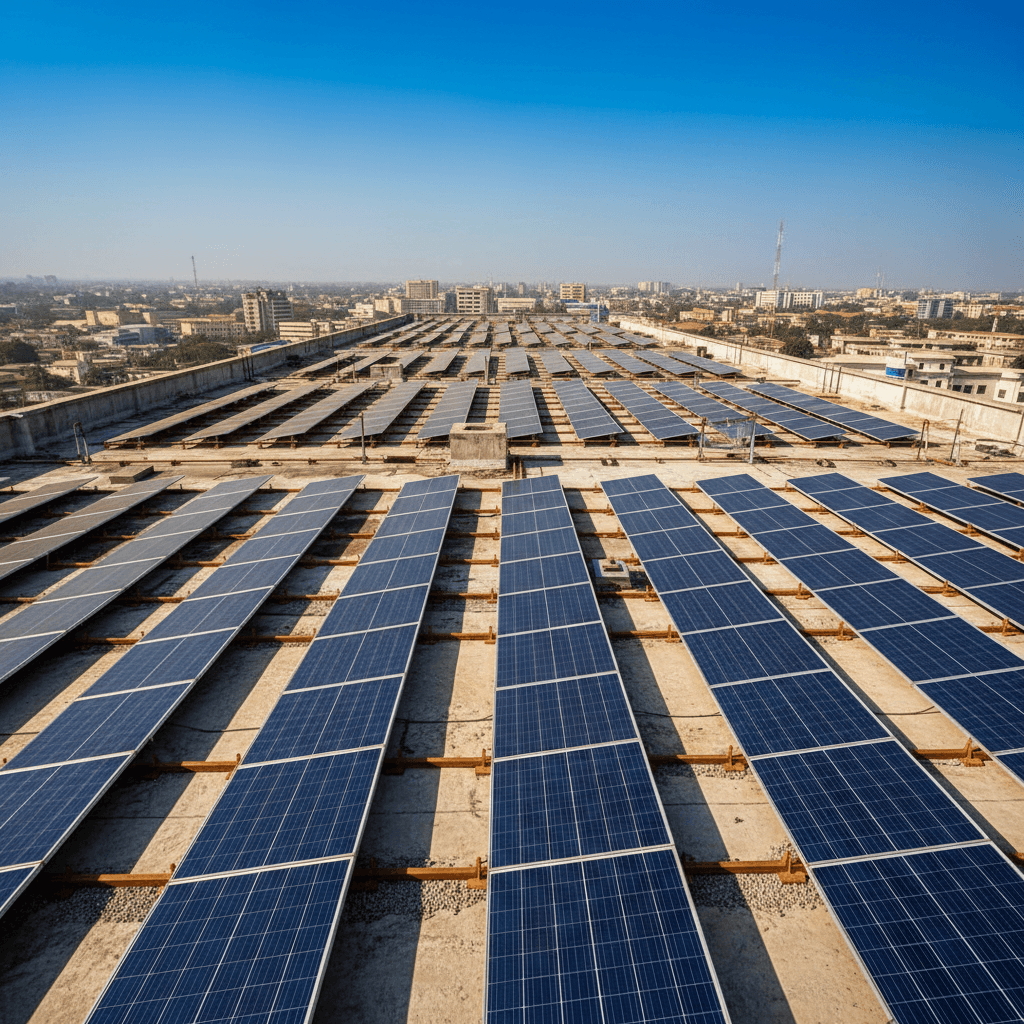 Commercial Solar Pro large-scale business installation
