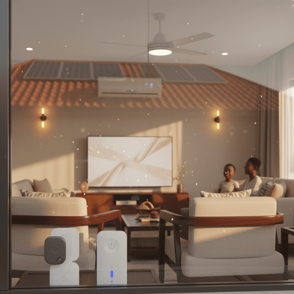 Premium Home Solar powering residential appliances